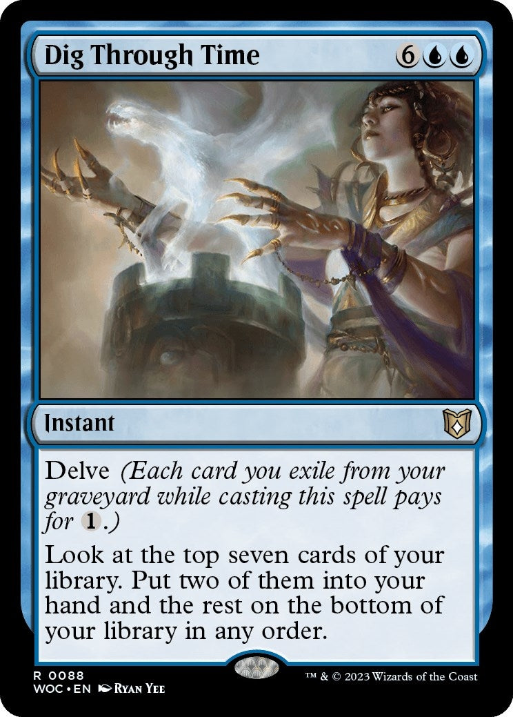 Image for Dig Through Time (88) - Magic: The Gathering