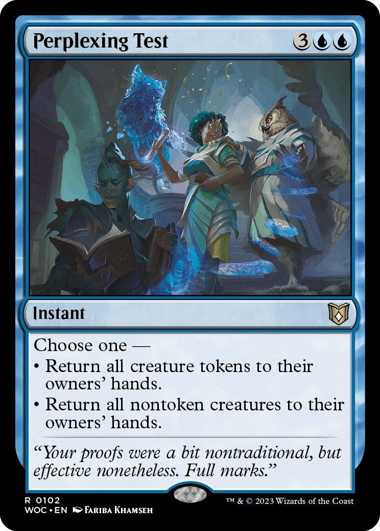 Image for Perplexing Test (102) - Magic: The Gathering