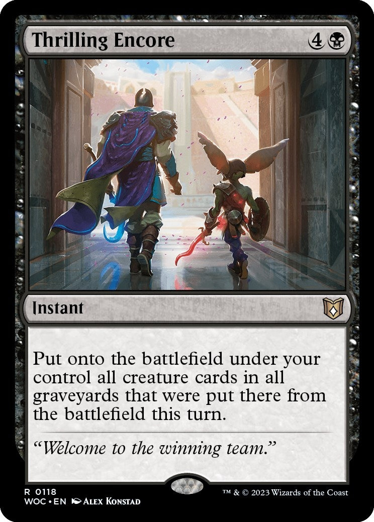 Image for Thrilling Encore (118) - Magic: The Gathering