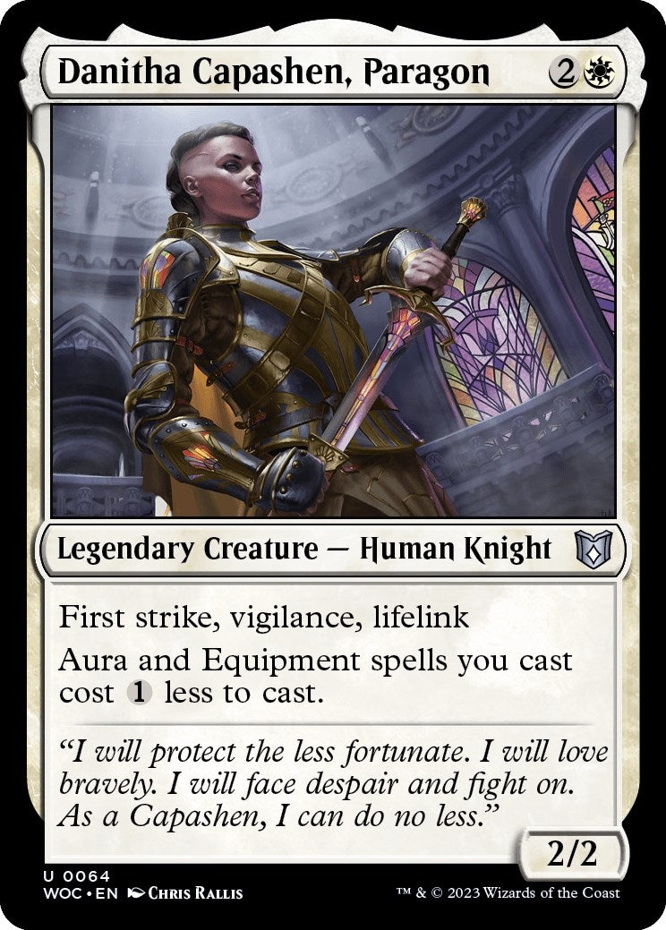 Image for Danitha Capashen, Paragon (64) - Magic: The Gathering