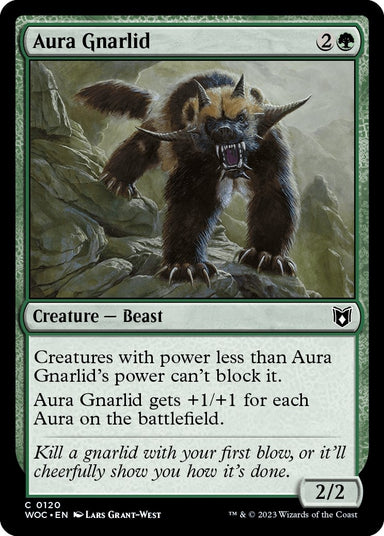 Image for Aura Gnarlid (120) - Magic: The Gathering