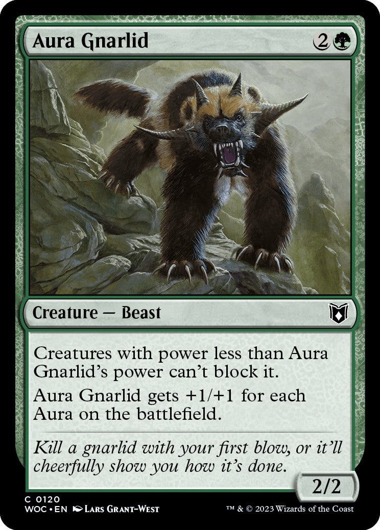 Image for Aura Gnarlid (120) - Magic: The Gathering