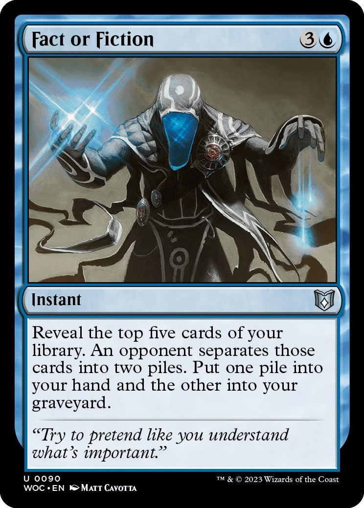Image for Fact or Fiction (90) - Magic: The Gathering