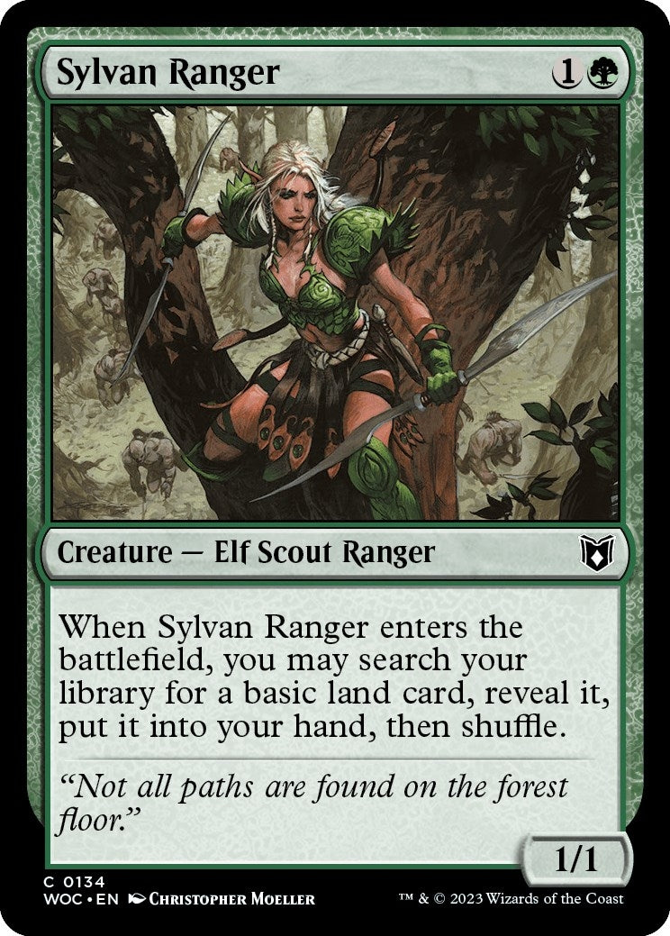 Image for Sylvan Ranger (134) - Magic: The Gathering