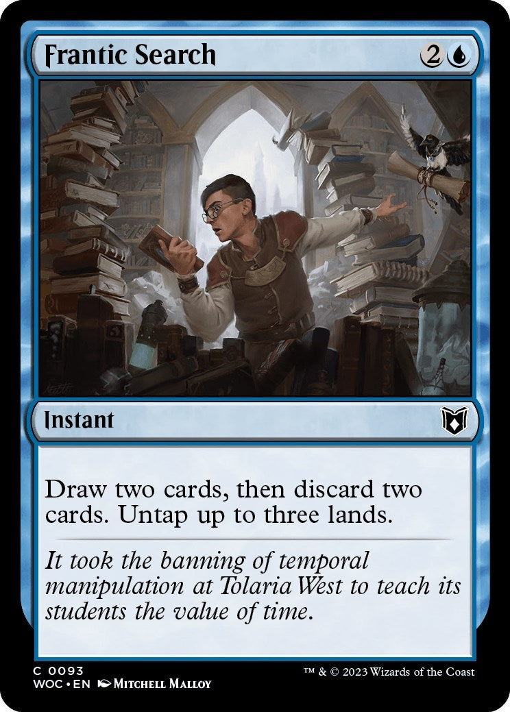 Image for Frantic Search (93) - Magic: The Gathering
