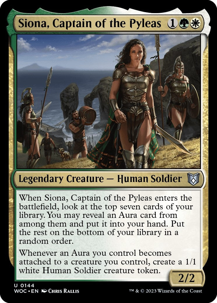 Image for Siona, Captain of the Pyleas (144) - Magic: The Gathering