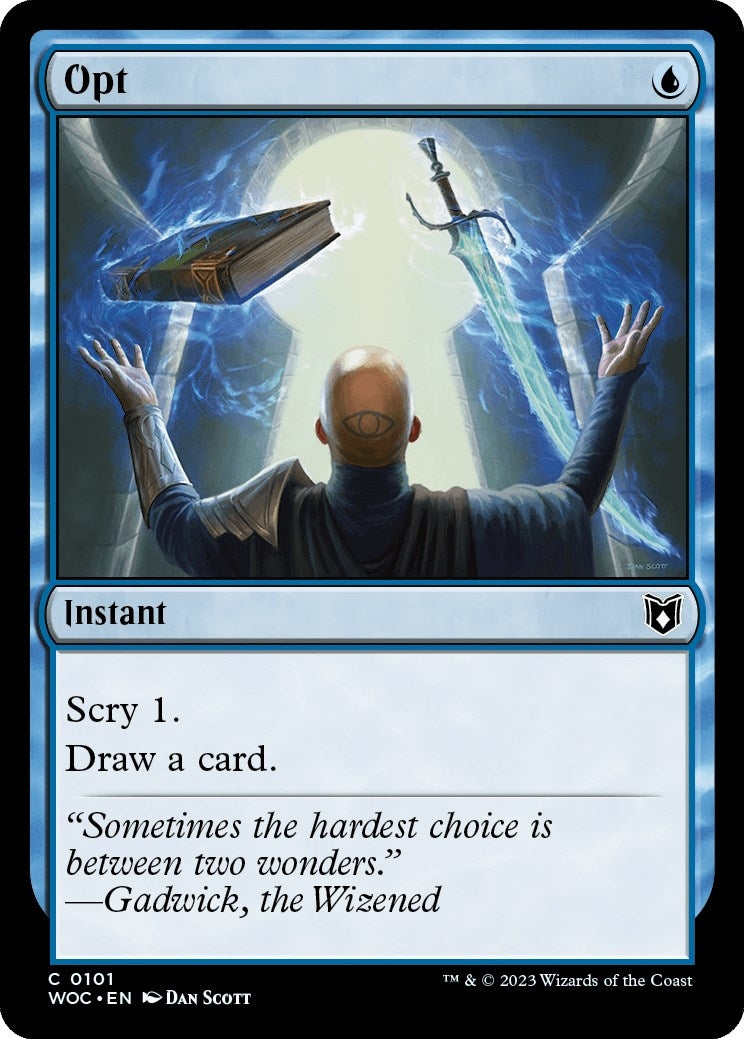 Image for Opt (101) - Magic: The Gathering