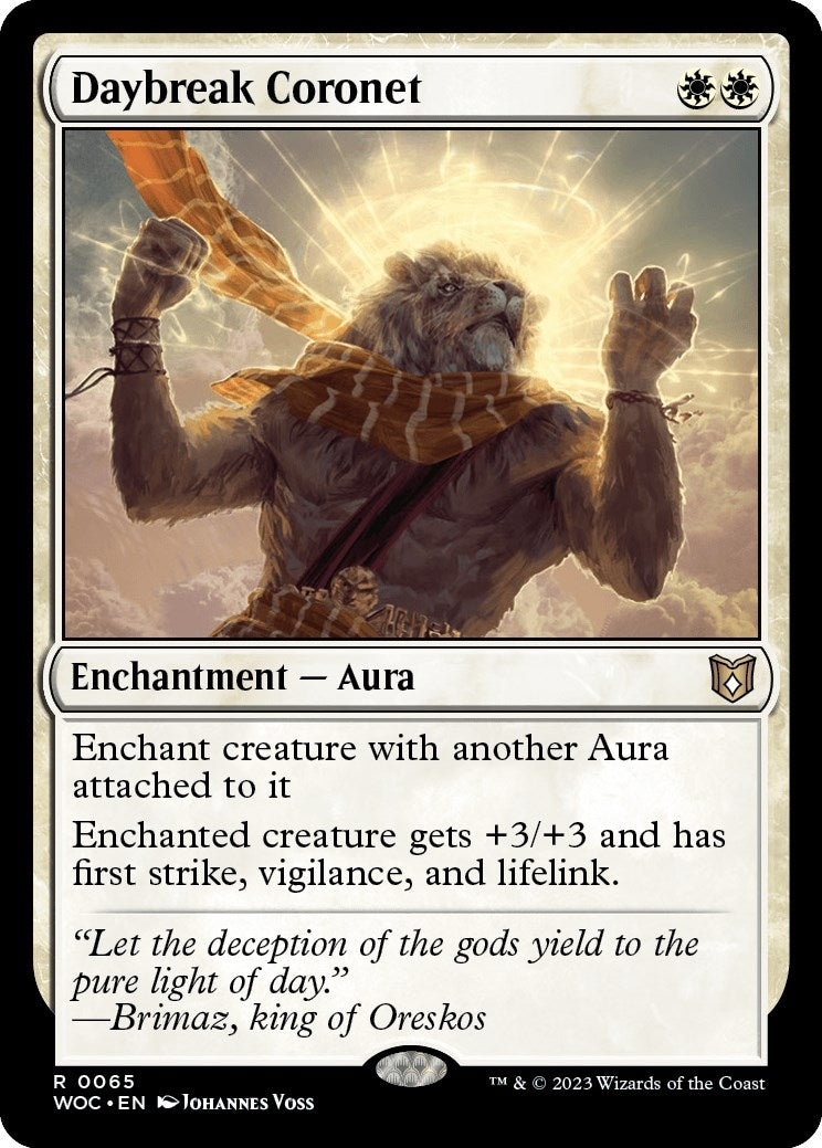 Image for Daybreak Coronet (65) - Magic: The Gathering