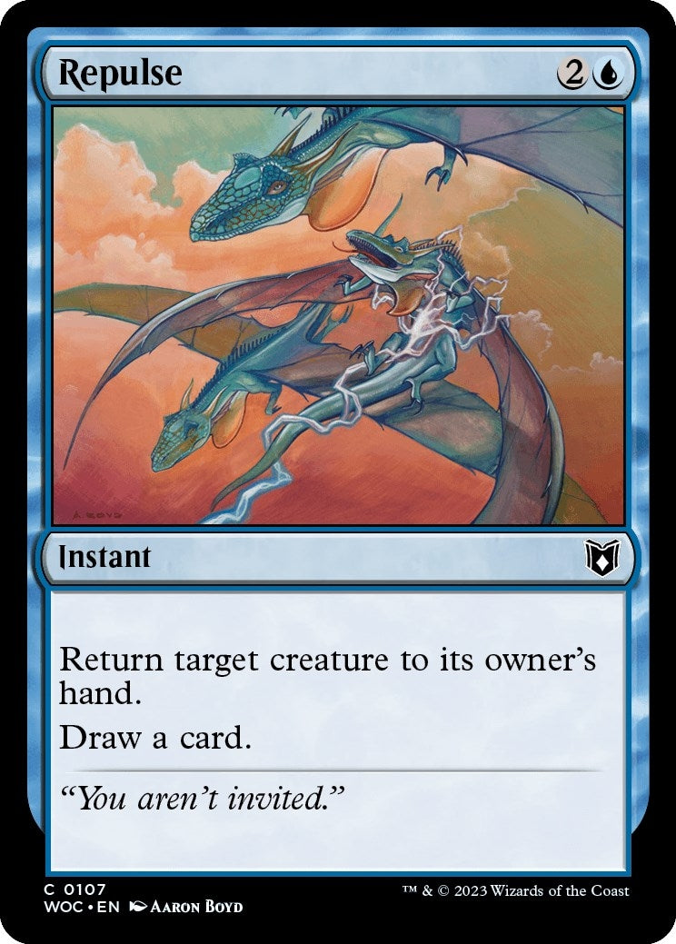 Image for Repulse (107) - Magic: The Gathering