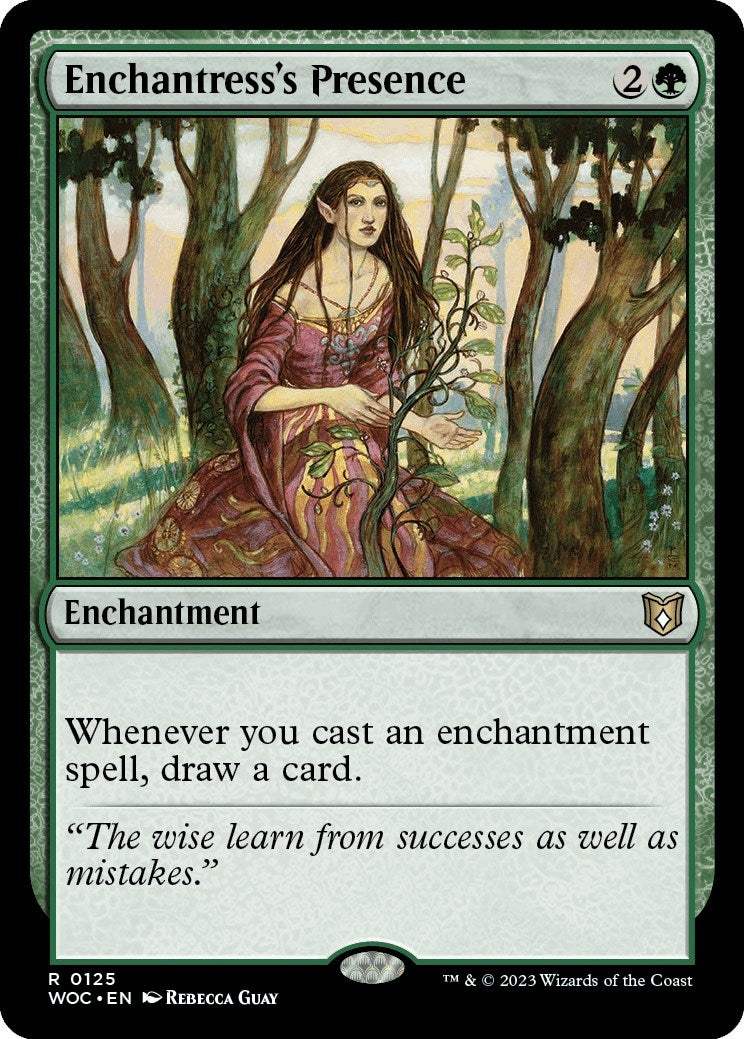 Image for Enchantress's Presence (125) - Magic: The Gathering
