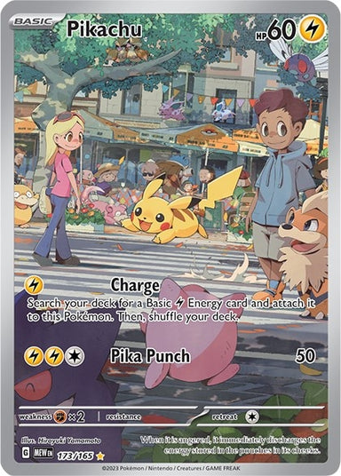 Image for Pikachu (173/165) (MEW) - Pokemon