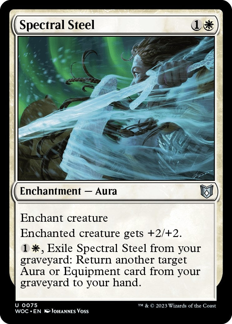 Image for Spectral Steel (75) - Magic: The Gathering