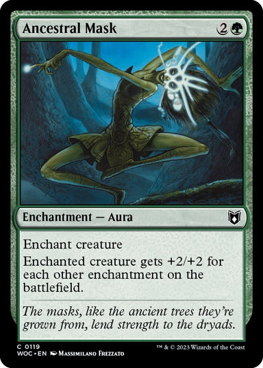 Image for Ancestral Mask (119) - Magic: The Gathering