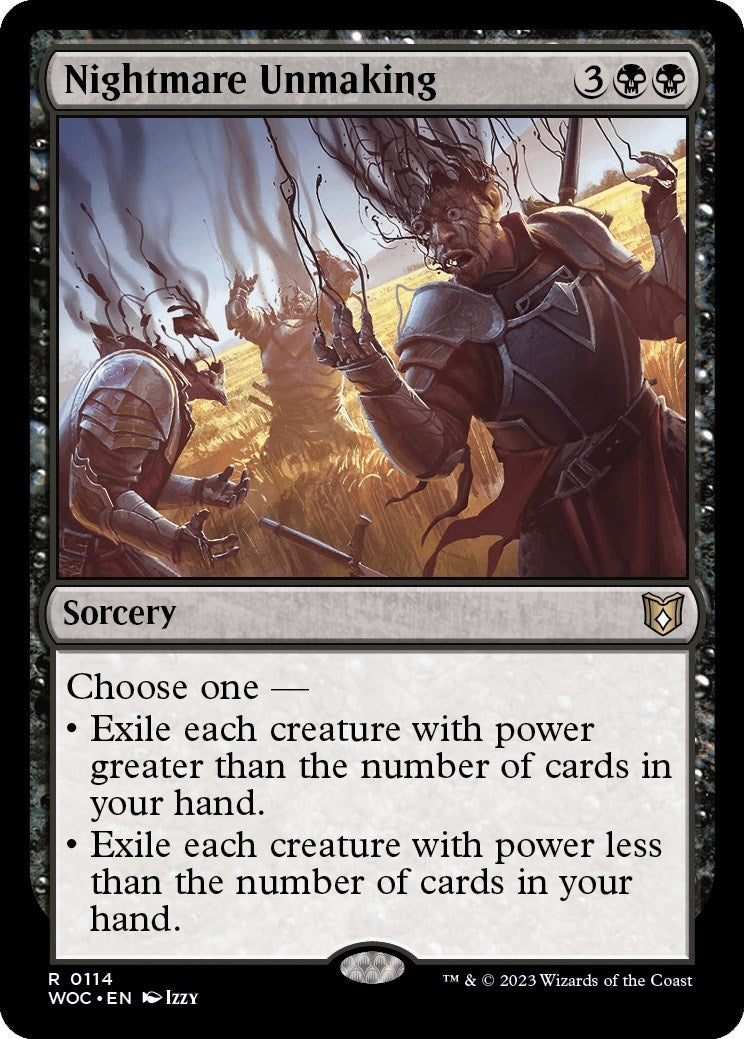 Image for Nightmare Unmaking (114) - Magic: The Gathering
