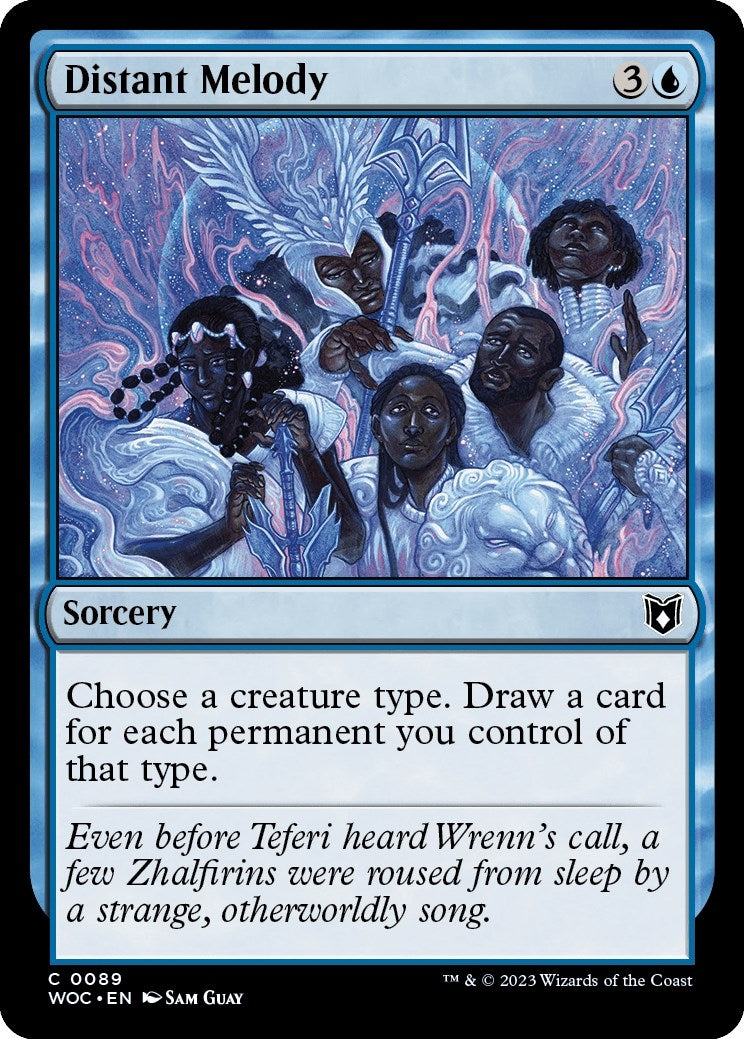 Image for Distant Melody (89) - Magic: The Gathering