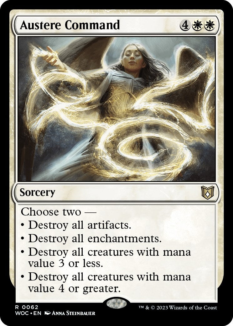 Image for Austere Command (62) - Magic: The Gathering