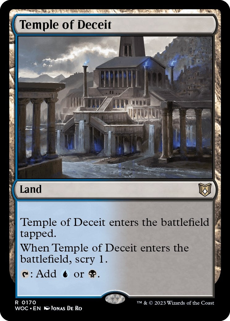 Image for Temple of Deceit (170) - Magic: The Gathering