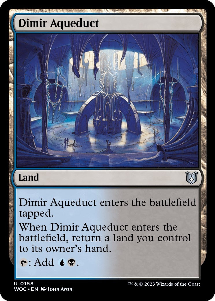 Image for Dimir Aqueduct (158) - Magic: The Gathering
