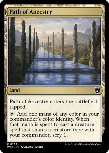Image for Path of Ancestry (165) - Magic: The Gathering