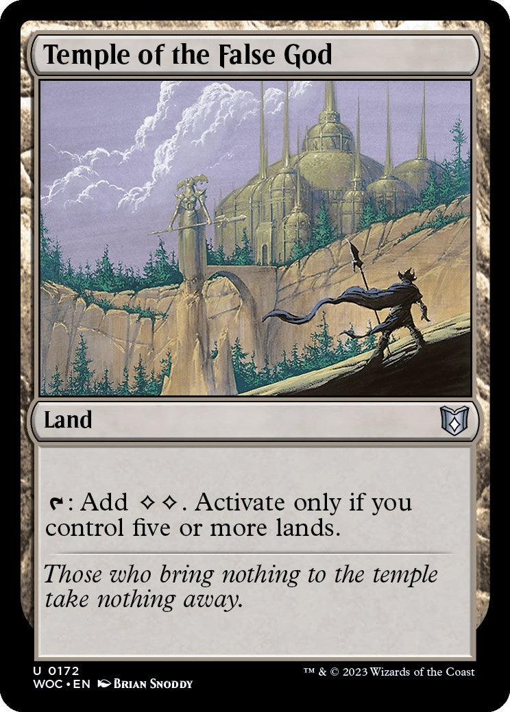 Image for Temple of the False God (172) - Magic: The Gathering
