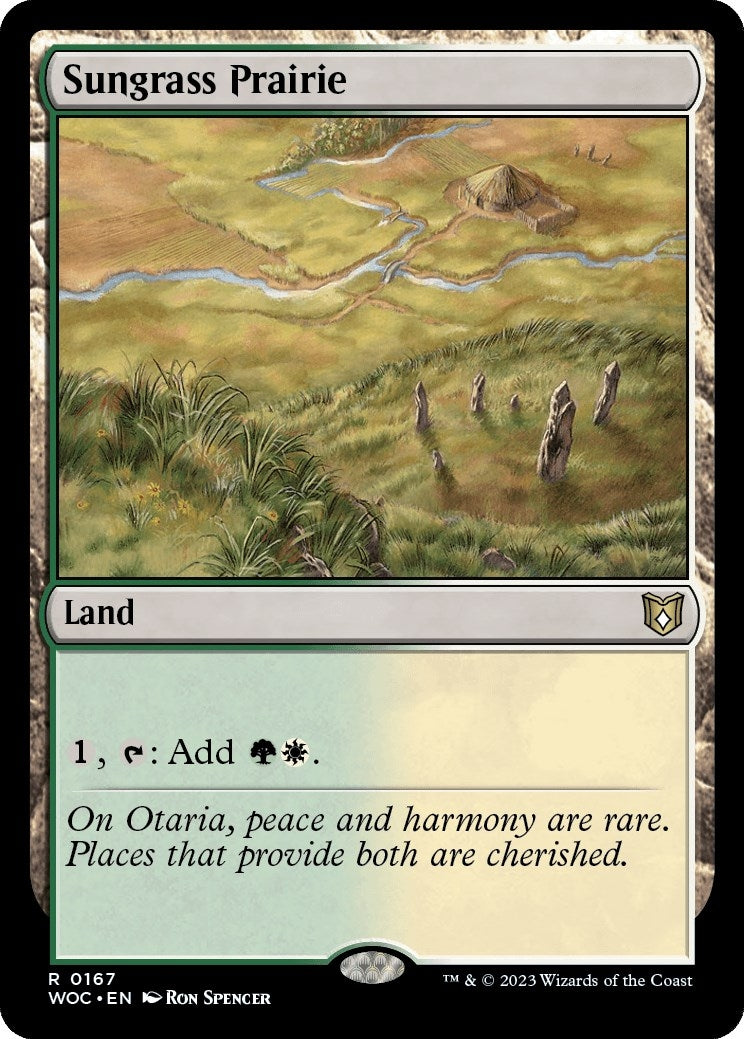 Image for Sungrass Prairie (167) - Magic: The Gathering