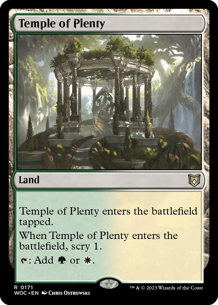 Image for Temple of Plenty (171) - Magic: The Gathering