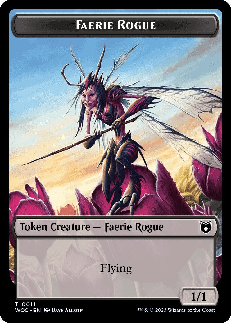 Image for Faerie Rogue (0011) // Pirate Double-Sided Token (11 // 12) - Magic: The Gathering