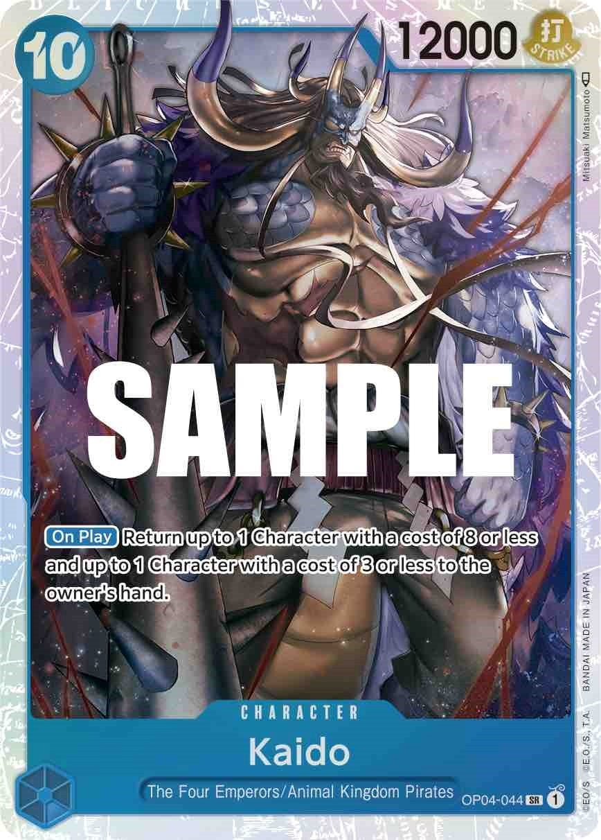 Image for Kaido (OP04-044) (Kingdoms of Intrigue) (OP04) - One Piece Card Game