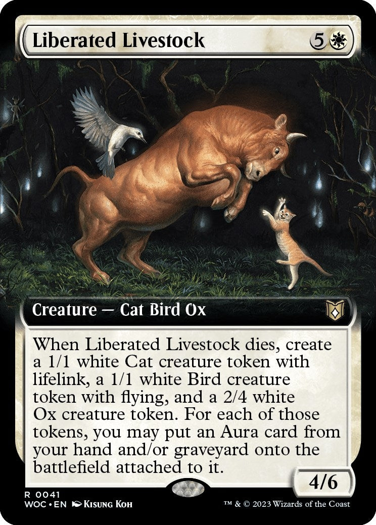 Image for Liberated Livestock (Extended Art) (41) - Magic: The Gathering