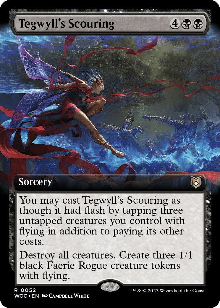 Image for Tegwyll's Scouring (Extended Art) (52) - Magic: The Gathering