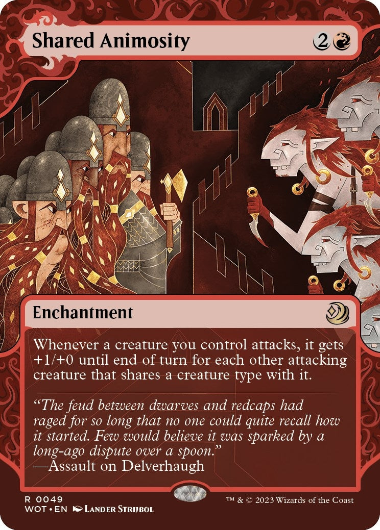 Image for Shared Animosity (49) (Wilds of Eldraine: Enchanting Tales) (WOT) - Magic: The Gathering