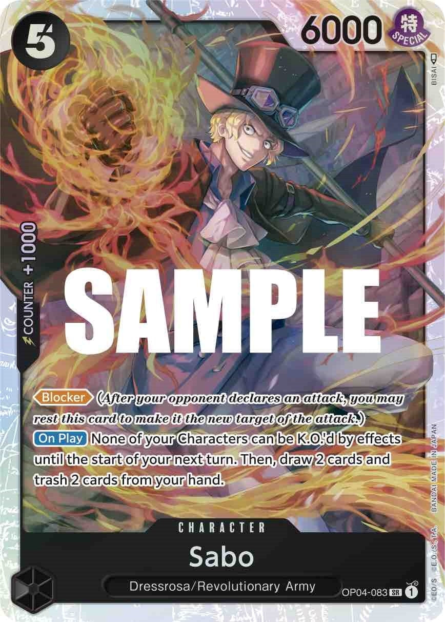 Image for Sabo (OP04-083) (Kingdoms of Intrigue) (OP04) - One Piece Card Game