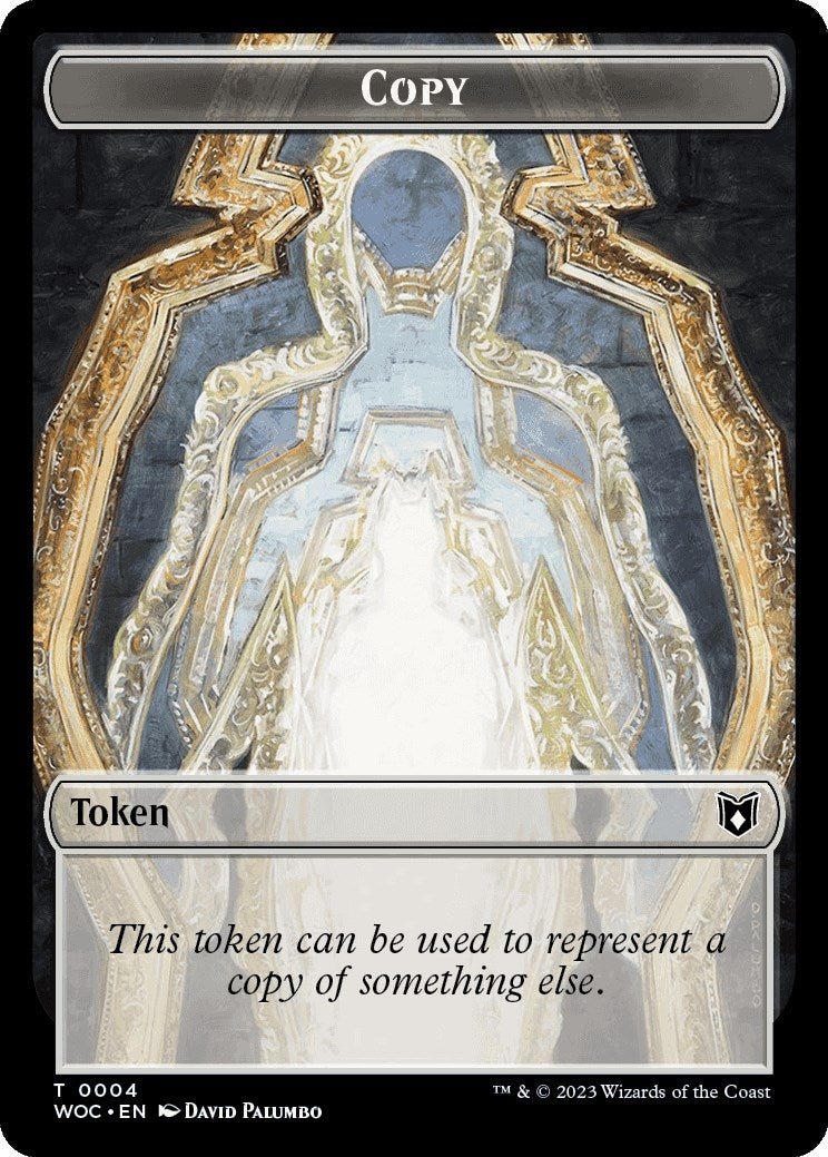 Image for Copy // Royal Role / Virtuous Role Double-Sided Token (2 // 4) - Magic: The Gathering