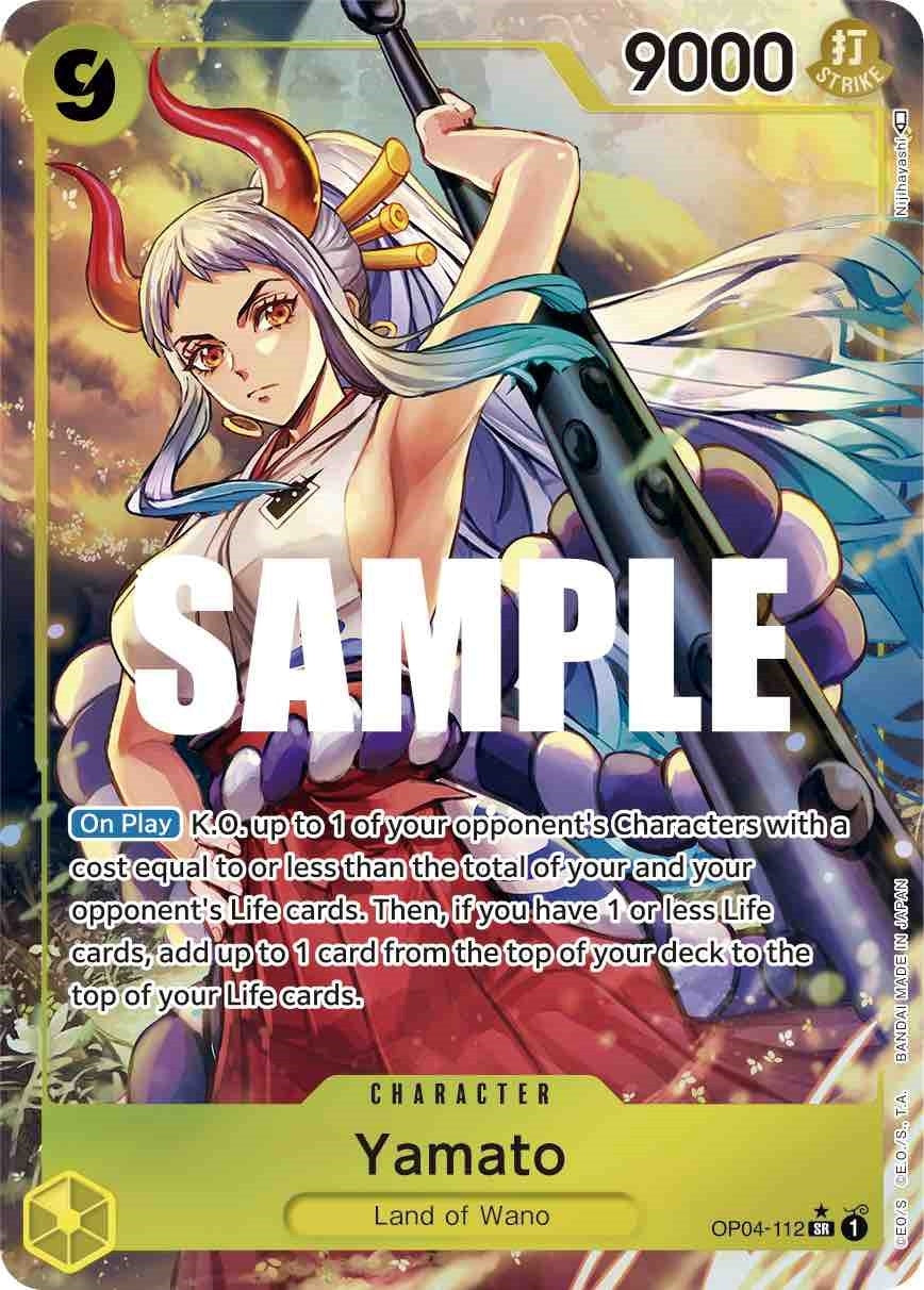 Image for Yamato (Alternate Art) (OP04-112) (Kingdoms of Intrigue) (OP04) - One Piece Card Game