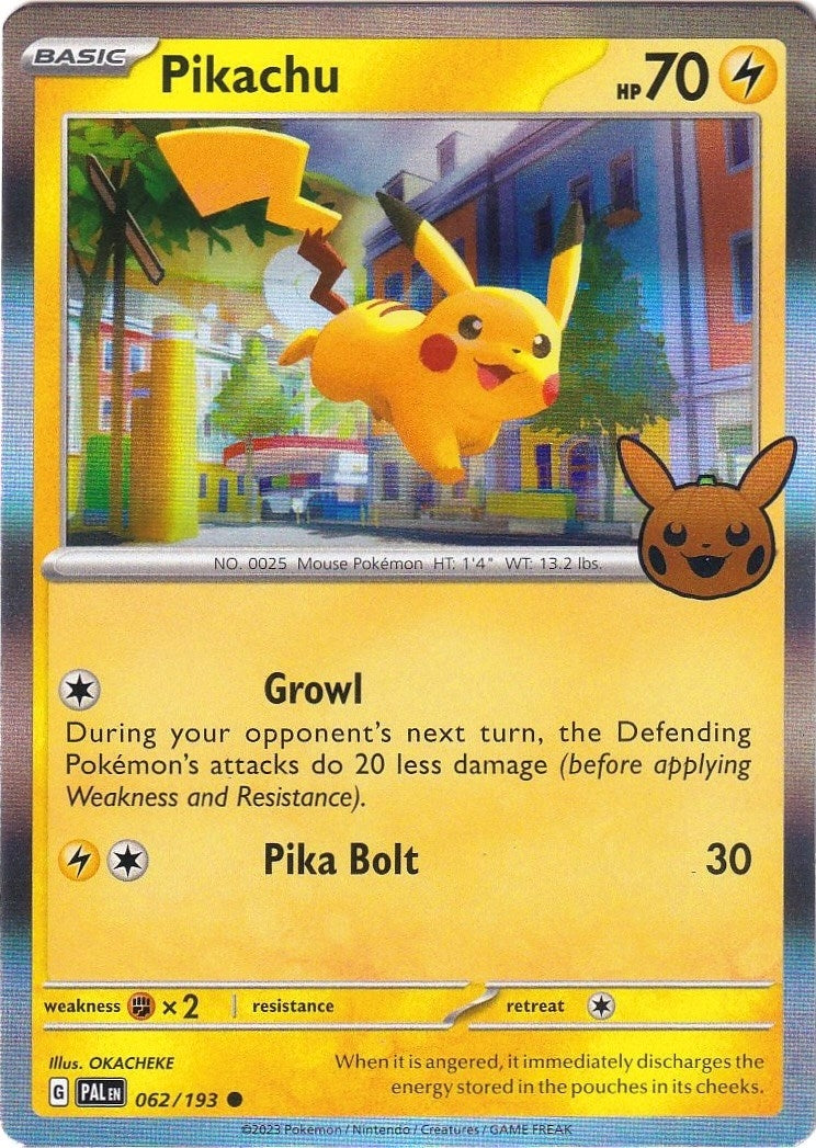 Pikachu (062/193) (Trick or Trade BOOster Bundle 2023)