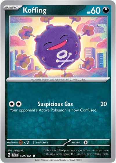 Koffing - 109/165