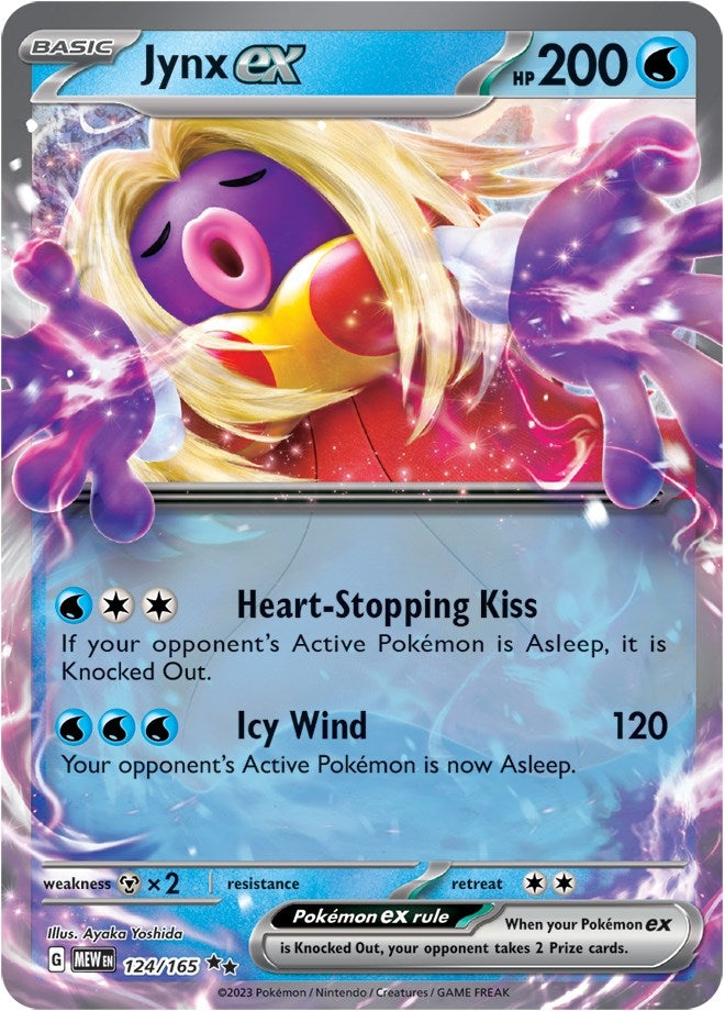 Image for Jynx ex (124/165) (MEW) - Pokemon