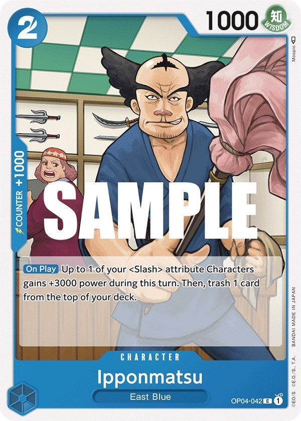 Image for Ipponmatsu (OP04-042) (Kingdoms of Intrigue) (OP04) - One Piece Card Game