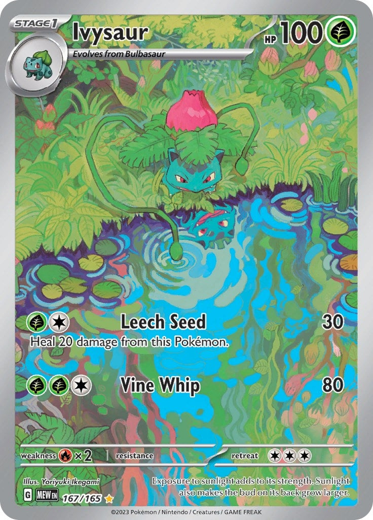 Image for Ivysaur (167/165) (MEW) - Pokemon