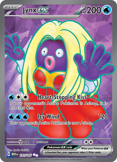 Image for Jynx ex (191/165) (MEW) - Pokemon