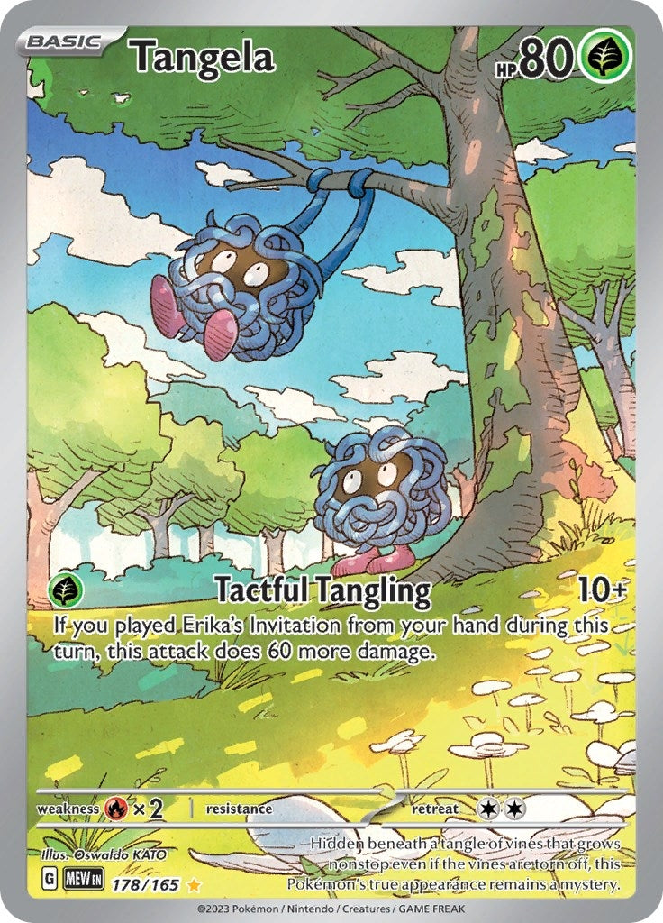 Image for Tangela (178/165) (MEW) - Pokemon