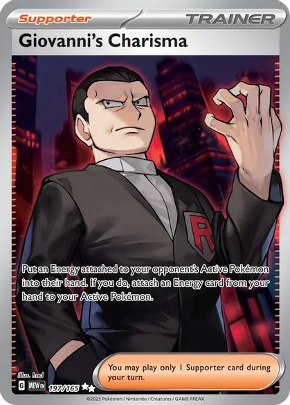 Giovanni's Charisma Full Art - 197/165