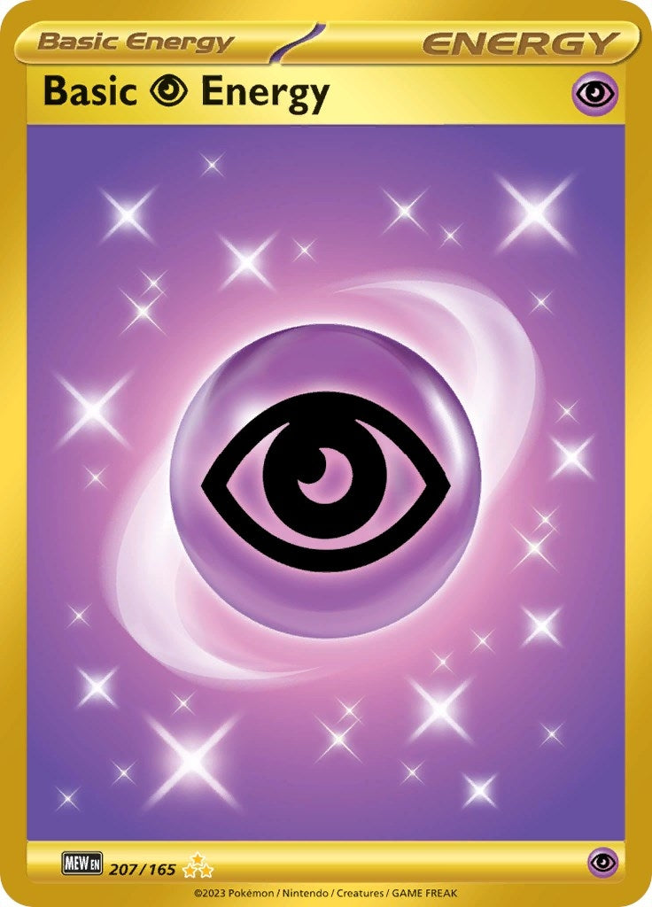 Image for Basic Psychic Energy (207/165) (MEW) - Pokemon