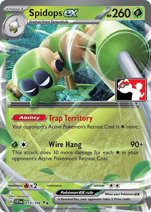 Spidops ex (019/198) (Prize Pack Series Cards)