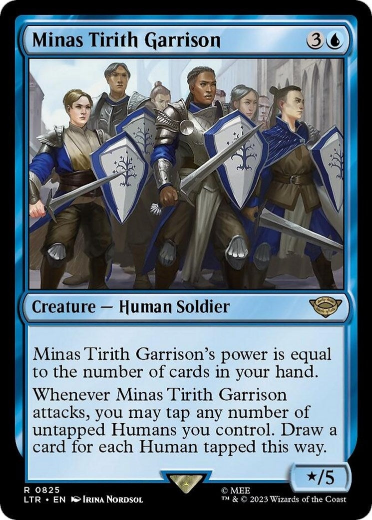 Image for Minas Tirith Garrison (825) (LTR) - Magic: The Gathering