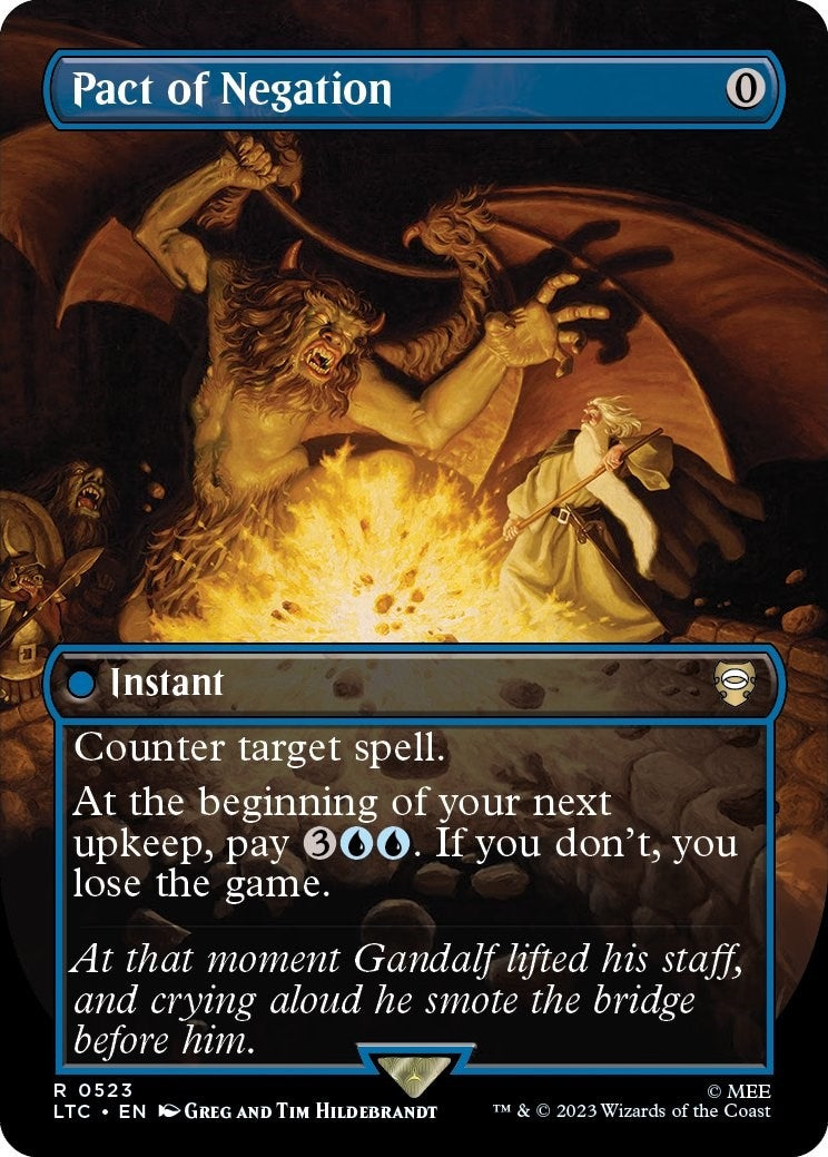 Image for Pact of Negation (Borderless) (523) - Magic: The Gathering