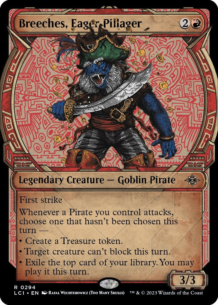 Image for Breeches, Eager Pillager (Showcase) (294) (The Lost Caverns of Ixalan) (LCI) - Magic: The Gathering