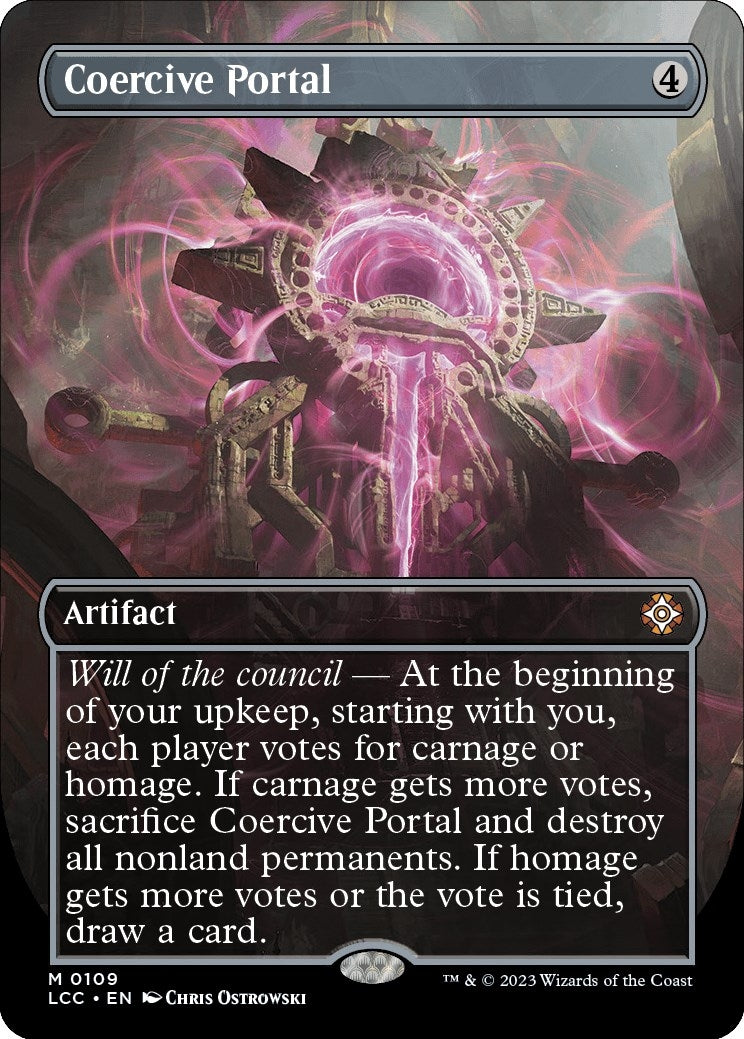 Image for Coercive Portal (Borderless) (109) - Magic: The Gathering