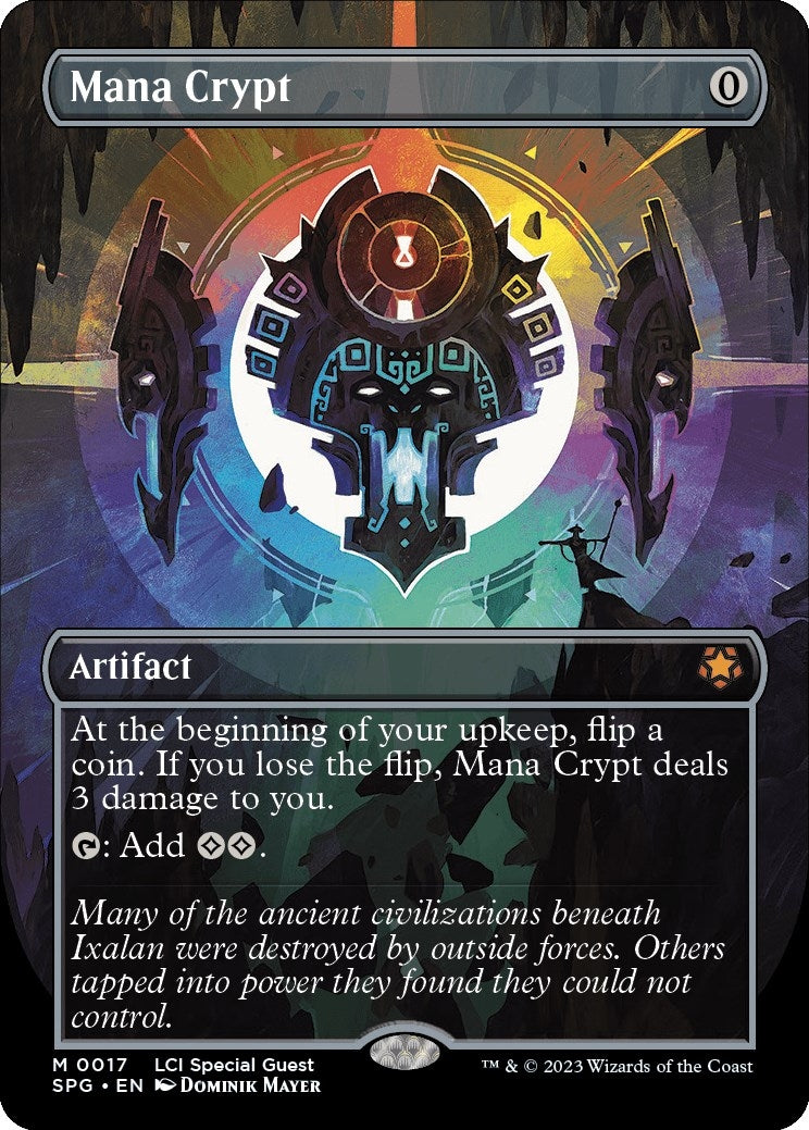 Image for Mana Crypt (Borderless) (17) (Special Guests) - Magic: The Gathering