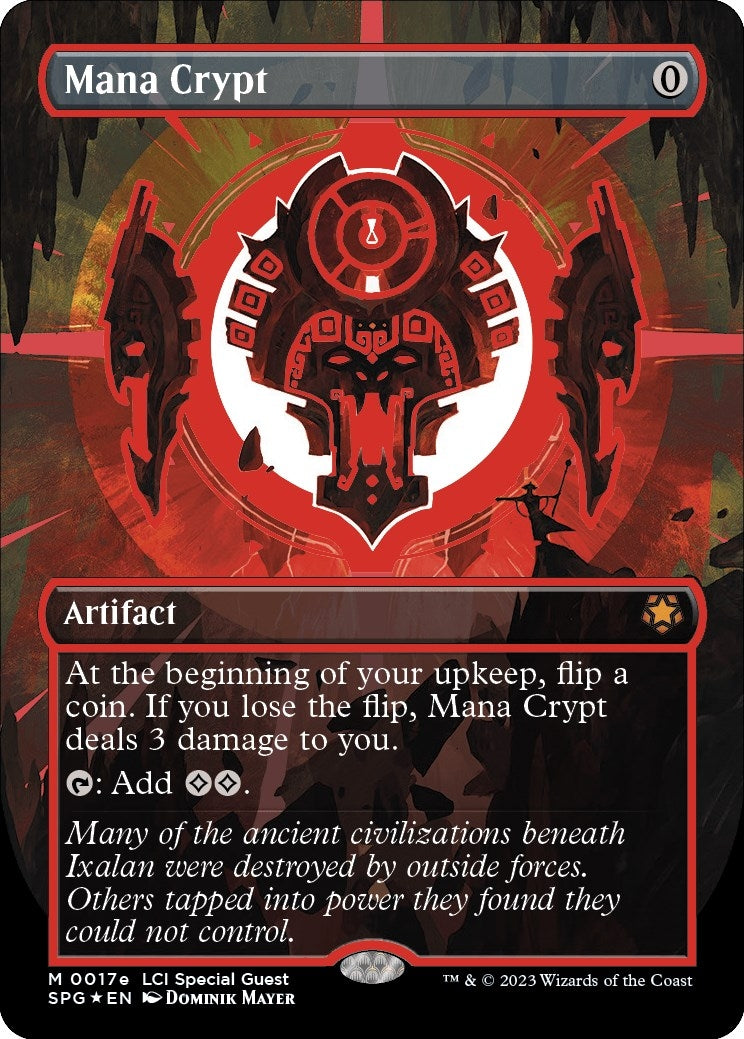 Image for Mana Crypt (0017e) (Borderless) (17e) (Special Guests) - Magic: The Gathering